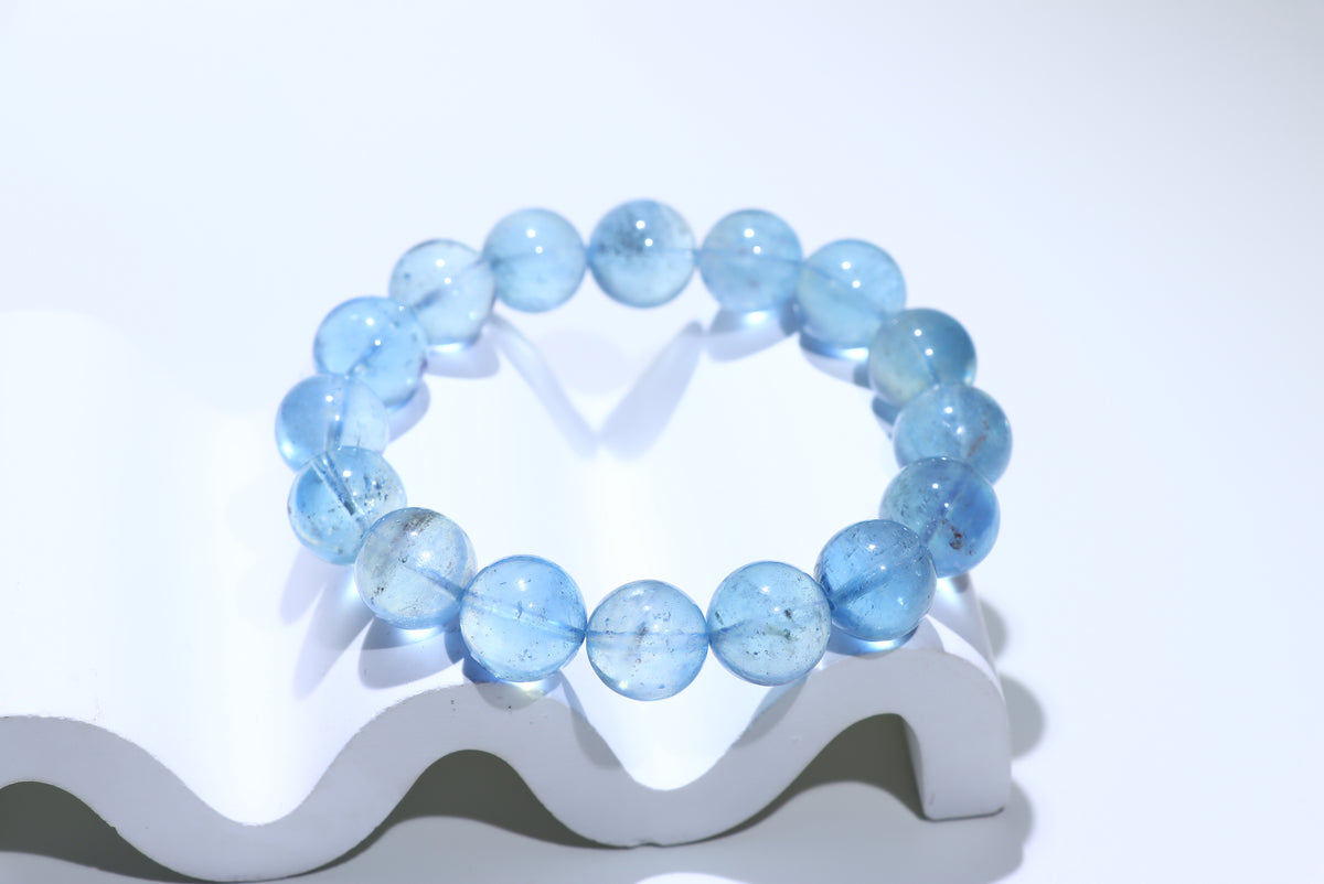 Aquamarine Crystal Bracelet