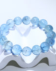 Aquamarine Crystal Bracelet