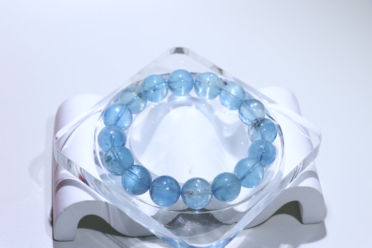 Aquamarine Crystal Bracelet