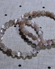 Pink  Lepidolite Crystal Bracelet