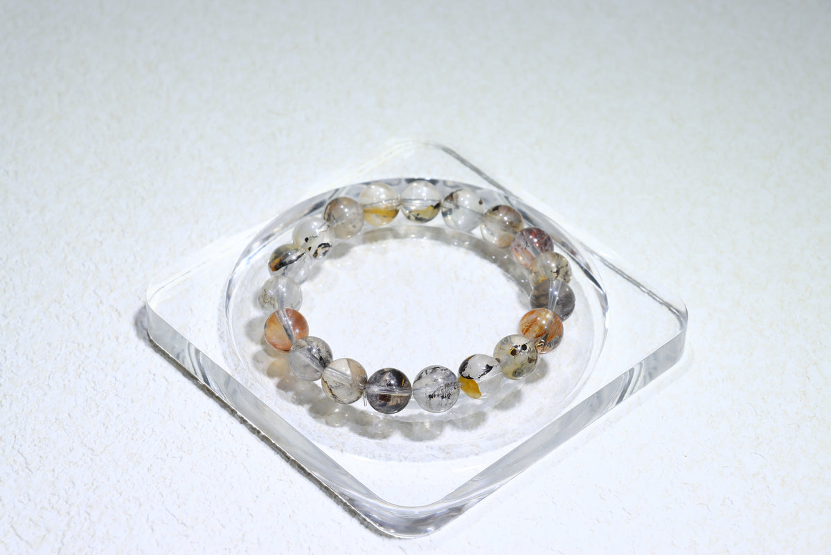 Dendritic Quartz Crystal Bracelet