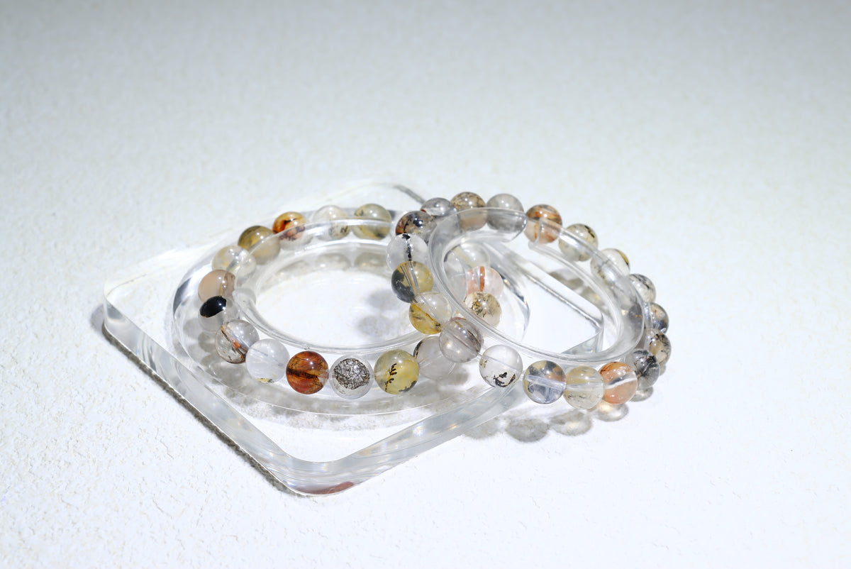 Dendritic Quartz Crystal Bracelet