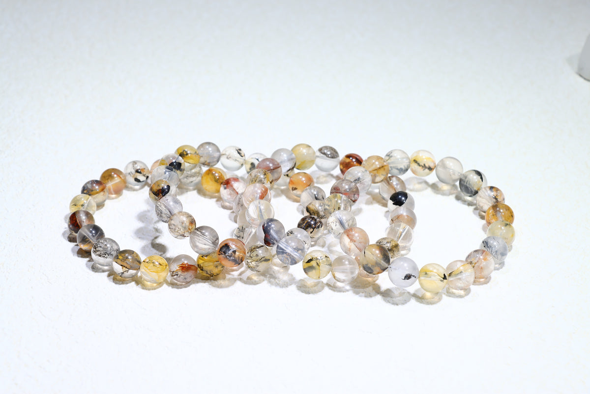 Dendritic Quartz Crystal Bracelet