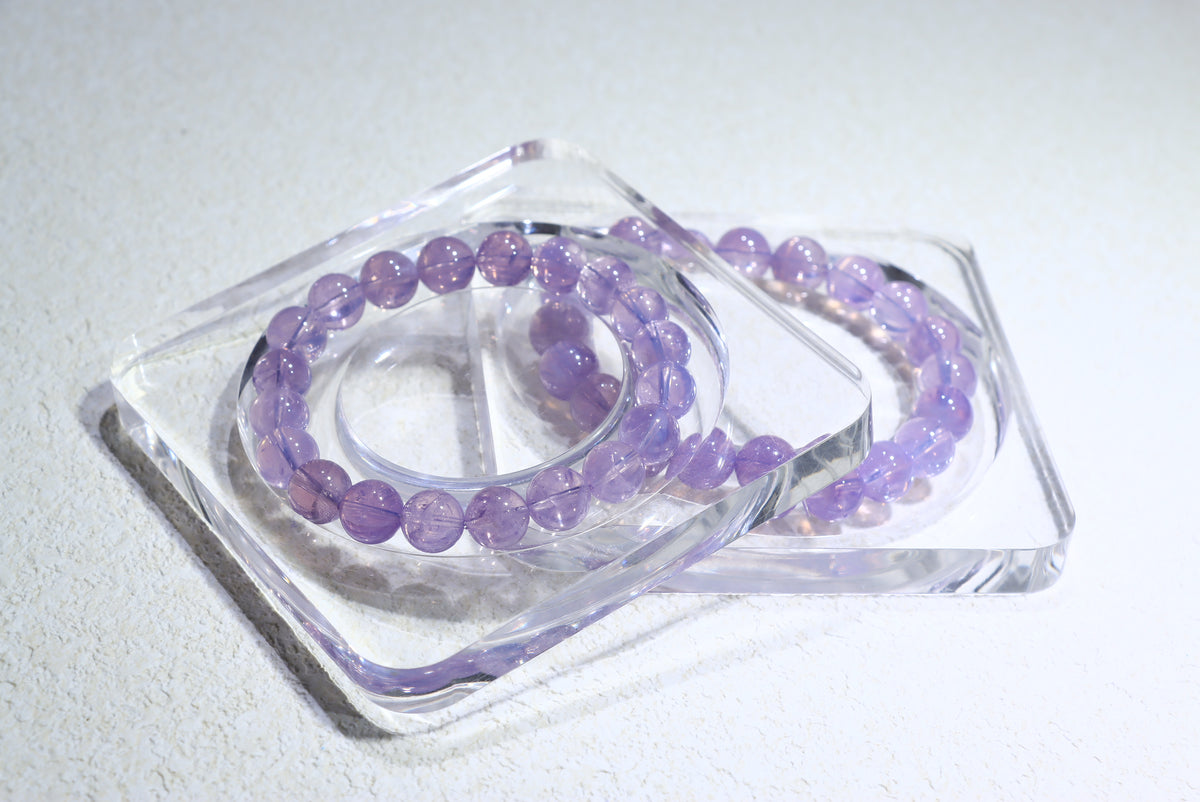 Levander moon stone Crystal Bracelet