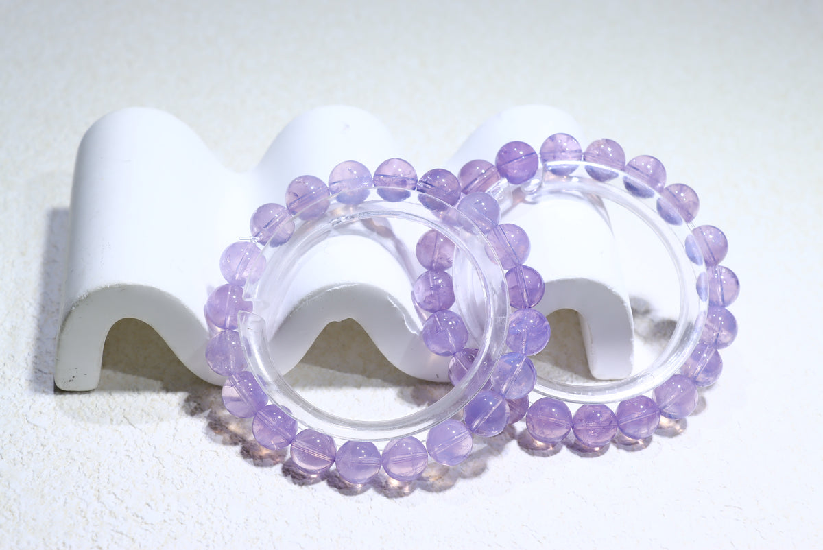 Levander moon stone Crystal Bracelet