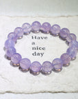 Levander moon stone Crystal Bracelet