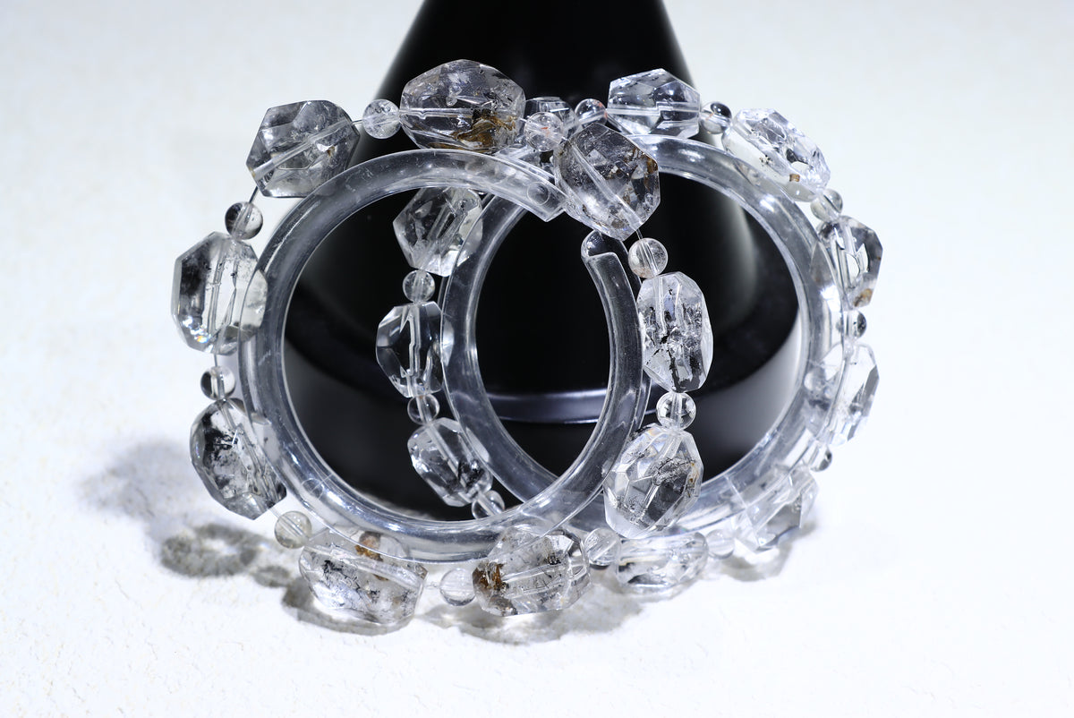 Herkimer diamond Crystal Bracelet