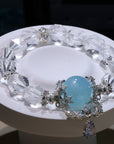 Faceted Clear quartz Bracelet