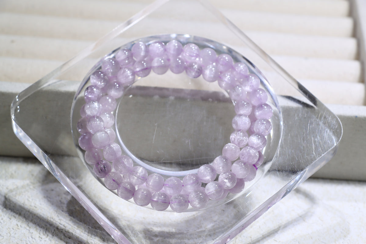 Kunzite Crystal Bracelet