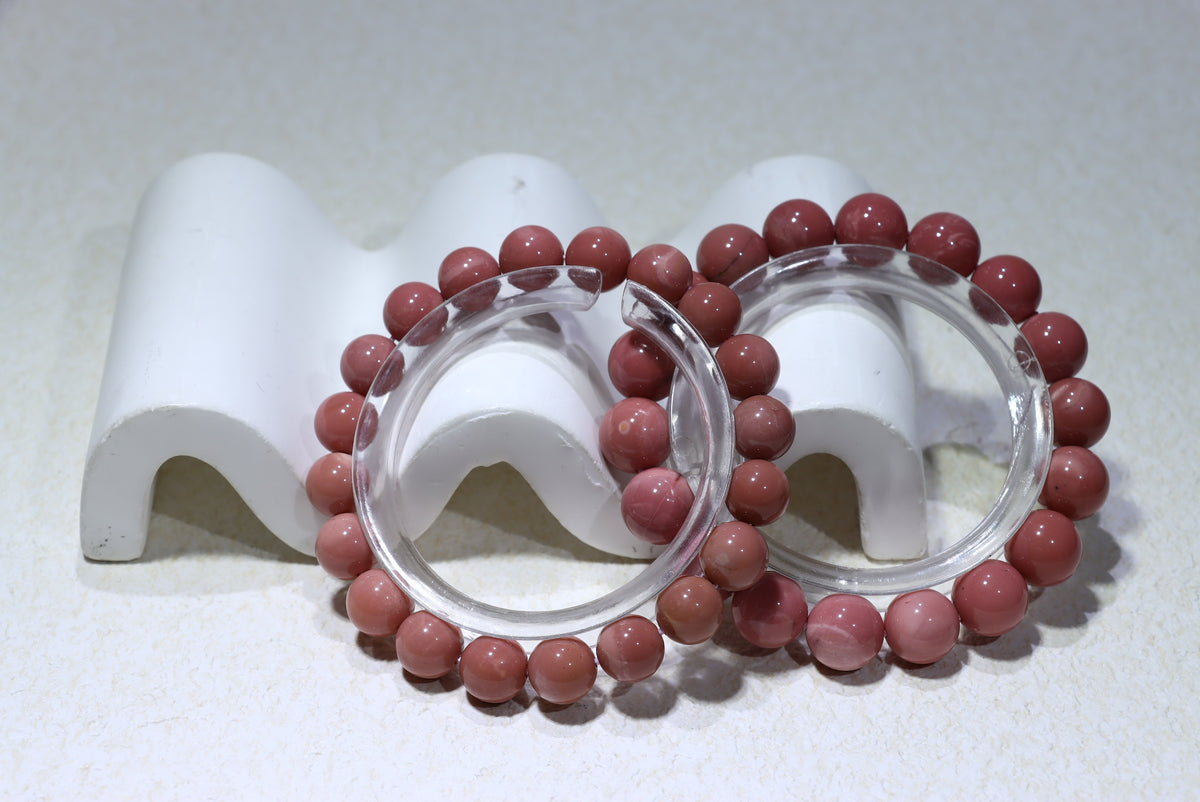 Pink Opal Crystal Bracelet