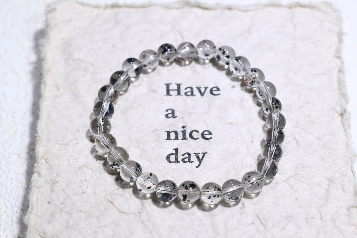 Stibnite Crystal Bracelet