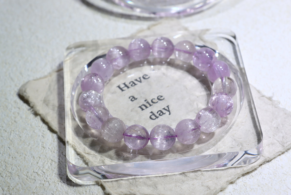 kunzite Crystal Bracelet