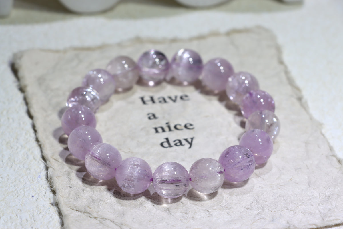 kunzite Crystal Bracelet