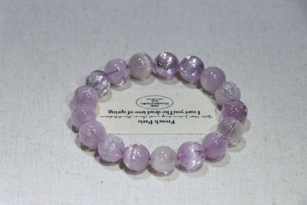 kunzite Crystal Bracelet