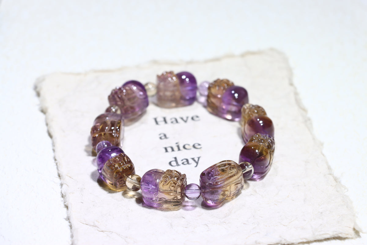 Ametrine Crystal Bracelet