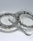 Silver Titanium Crystal Bracelet