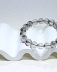 Silver Titanium Crystal Bracelet