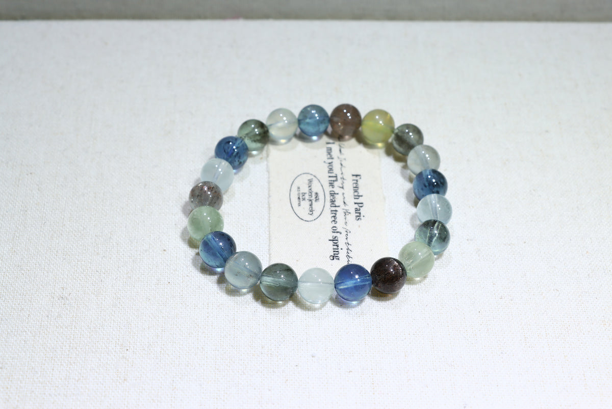 Aquamarine Crystal Bracelet