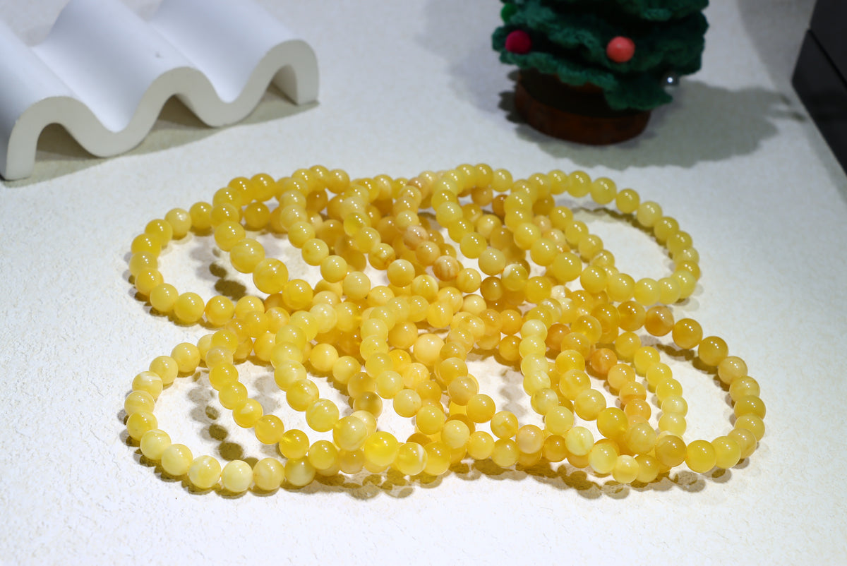 Beeswax Crystal Bracelet