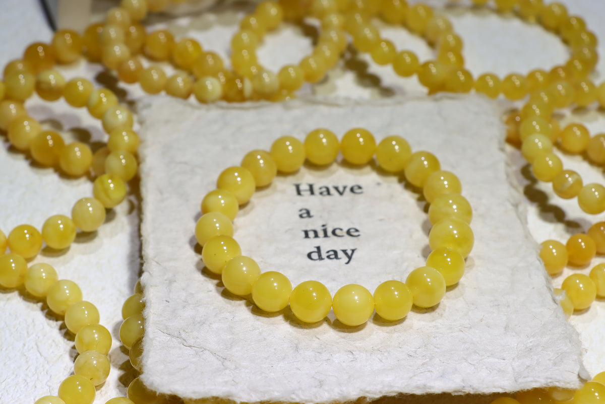 Beeswax Crystal Bracelet
