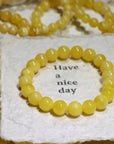 Beeswax Crystal Bracelet