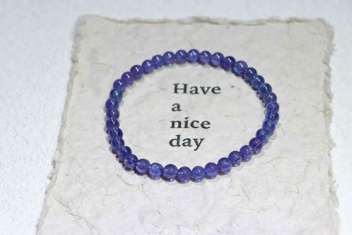 Tanzanite Crystal Bracelet