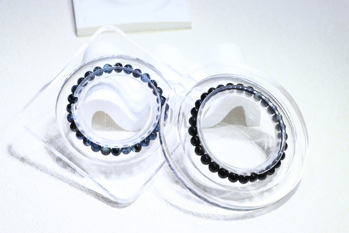 Devil aquamarine Crystal Bracelet