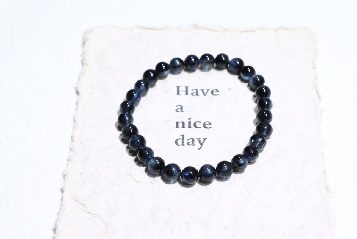 Devil aquamarine Crystal Bracelet