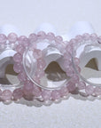 Pink Morganite Crystal Bracelet
