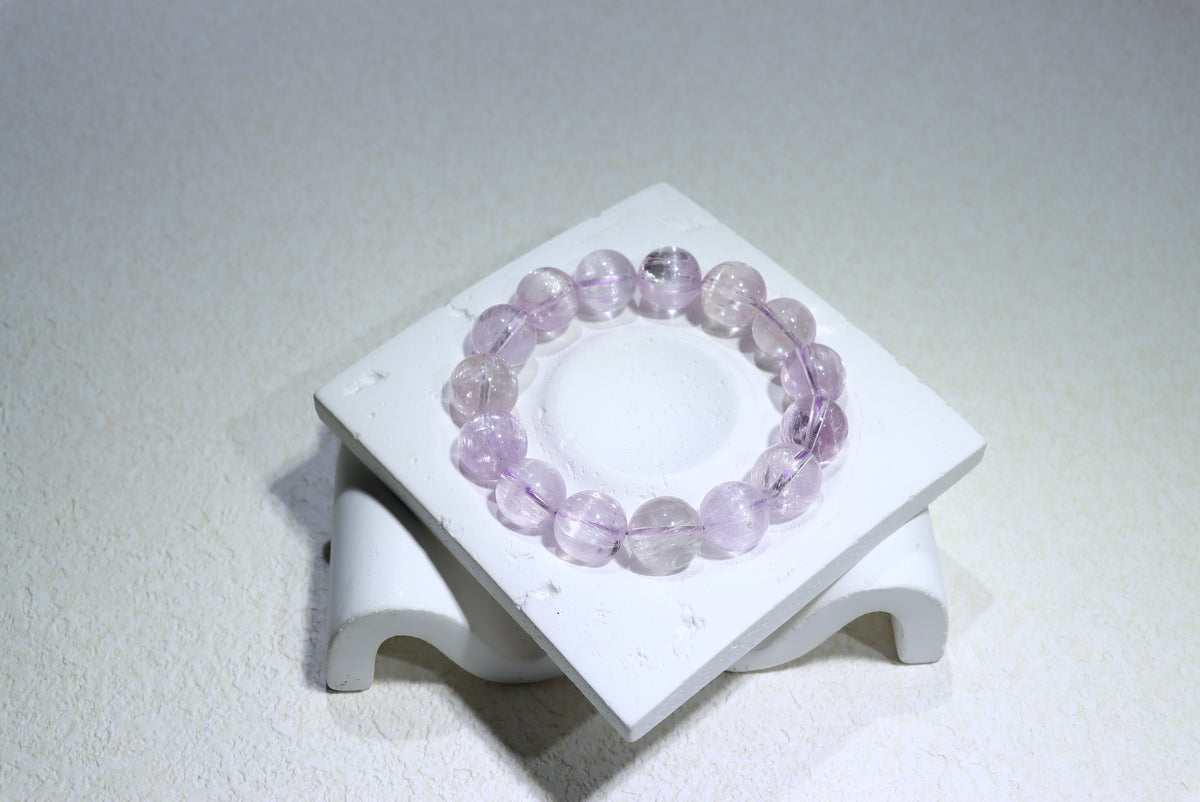 Kunzite Crystal Bracelet