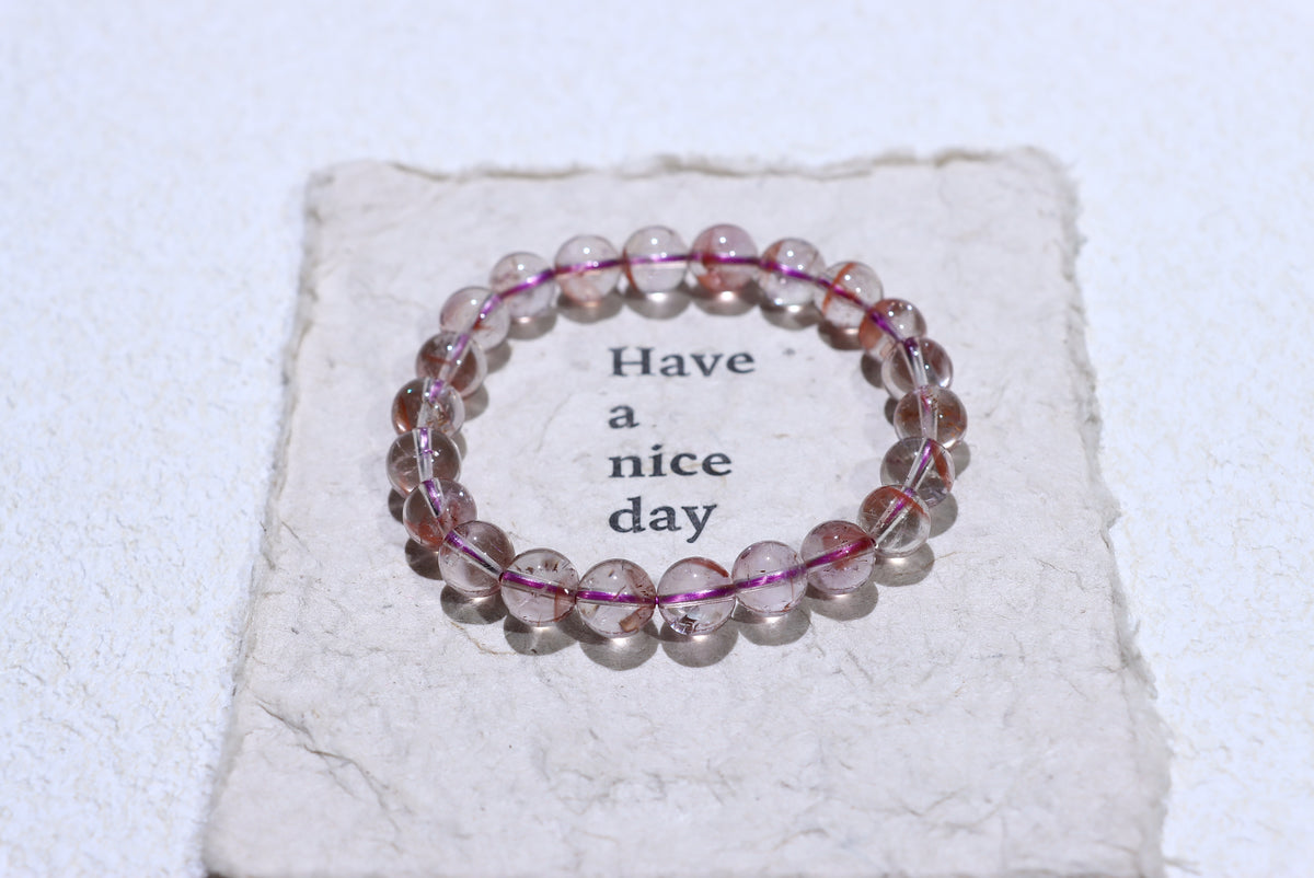 Red garden Crystal Bracelet