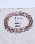 Red garden Crystal Bracelet
