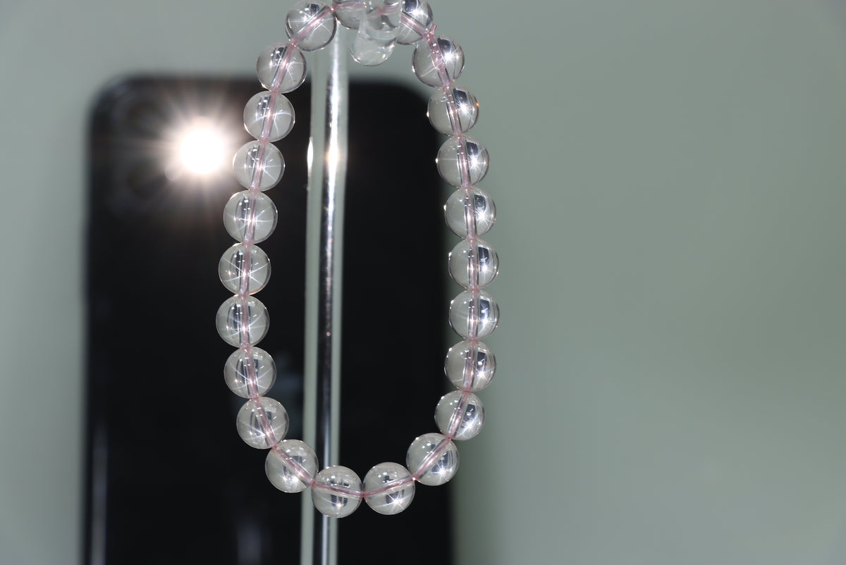 Star Rose Quartz Bracelet