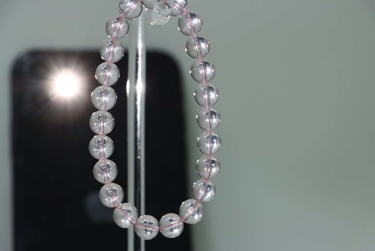 Star Rose Quartz Bracelet