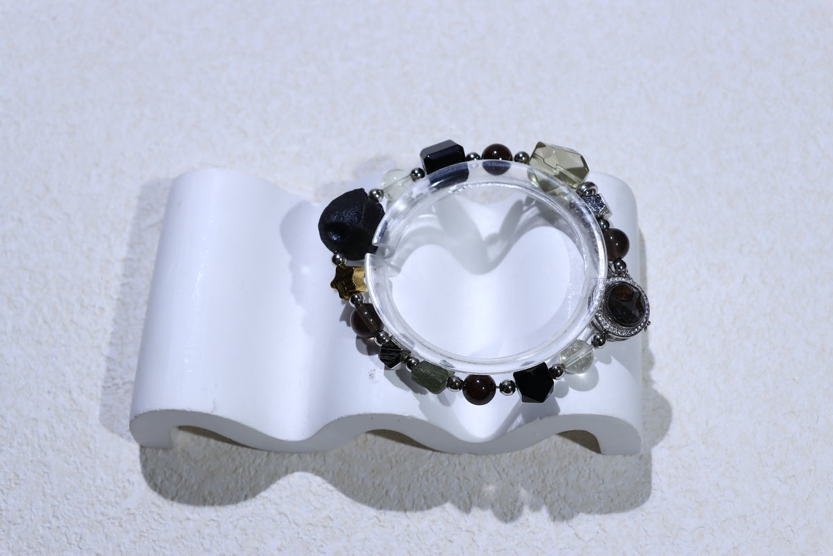 Meteorite free form Bracelet