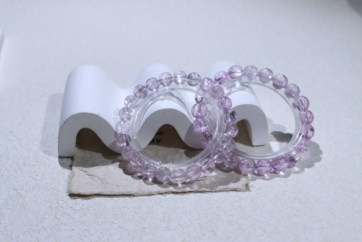 Kunzite Crystal Bracelet