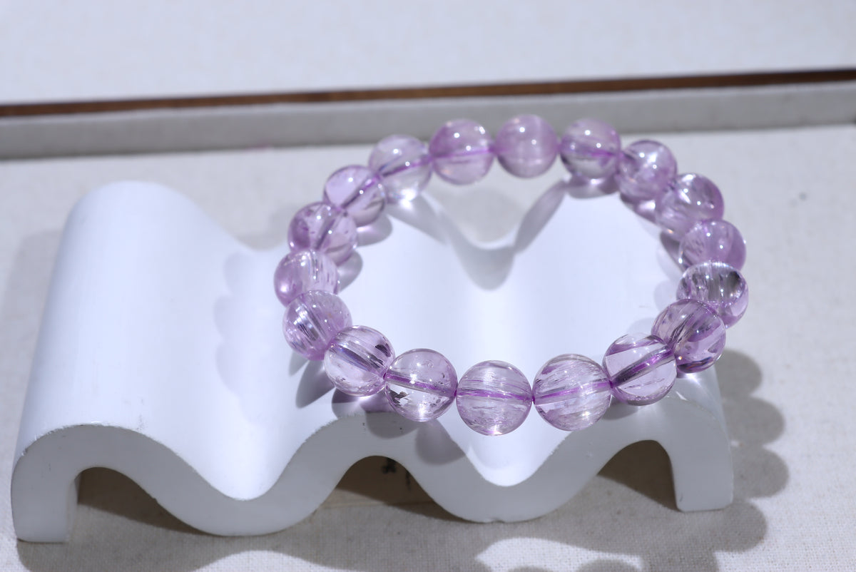 Kunzite Crystal Bracelet