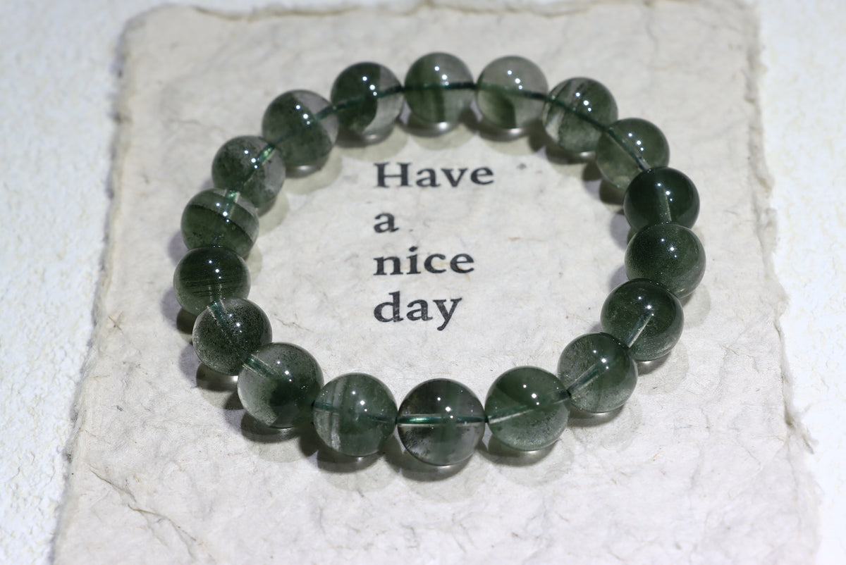 Green Garden Crystal Bracelet