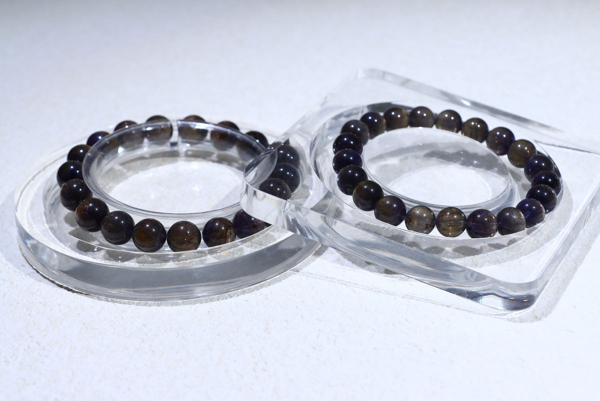 Iolite Crystal Bracelet