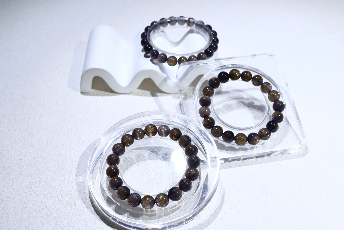 Iolite Crystal Bracelet