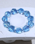 Aquamarine Crystal Bracelet