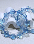 Aquamarine Crystal Bracelet