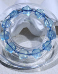 Aquamarine Crystal Bracelet