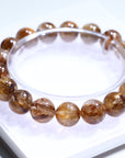 Copper Rutile Crystal Bracelet