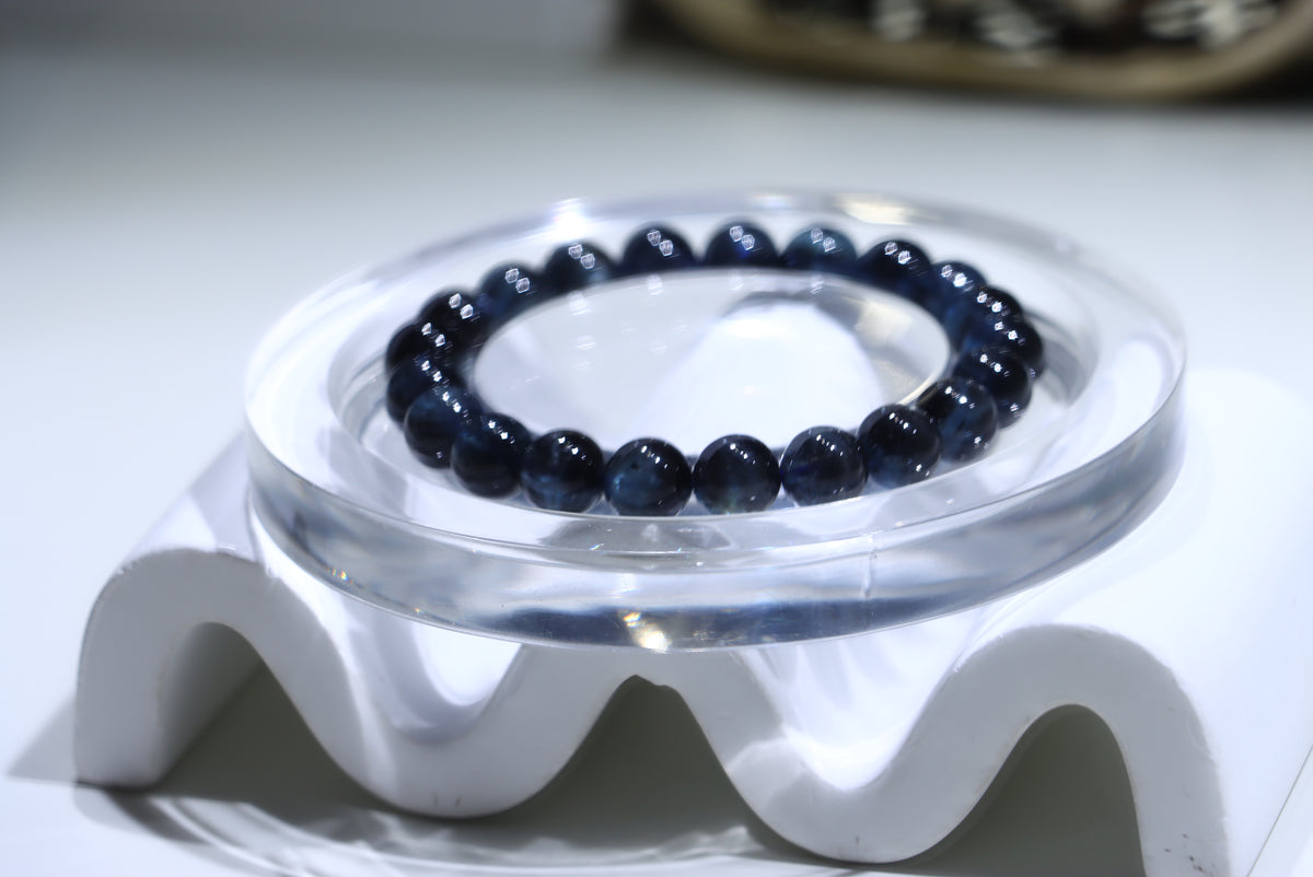 Devil aquamarine Crystal Bracelet