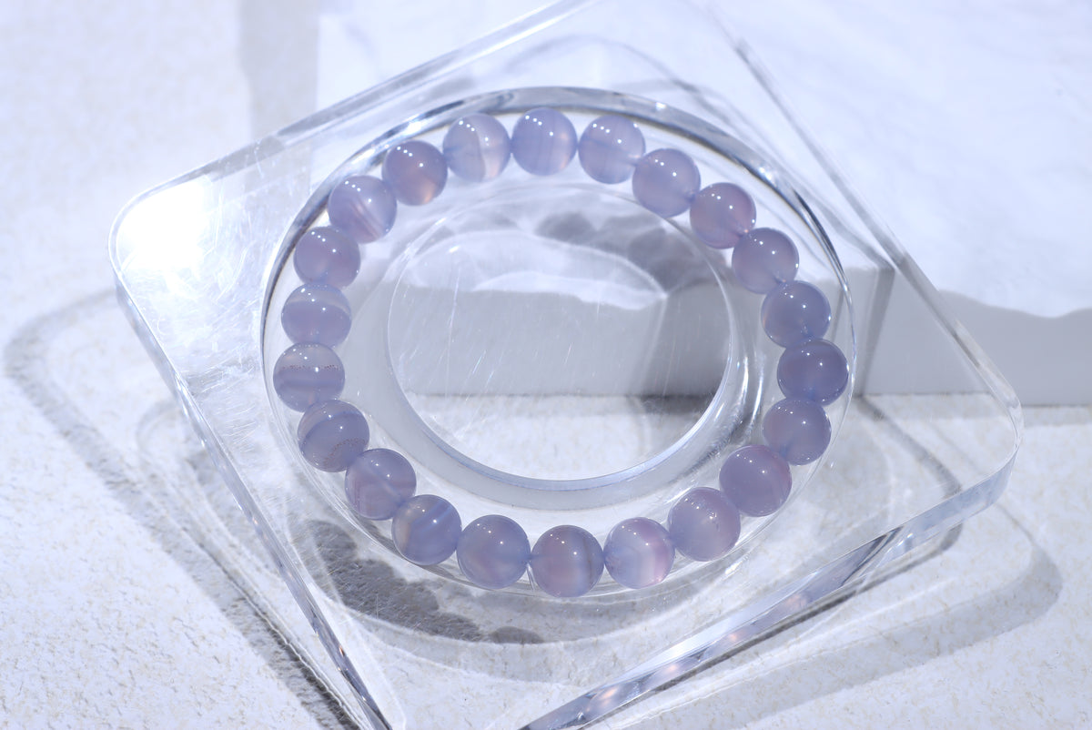Bluechalcedony Crystal Bracelet