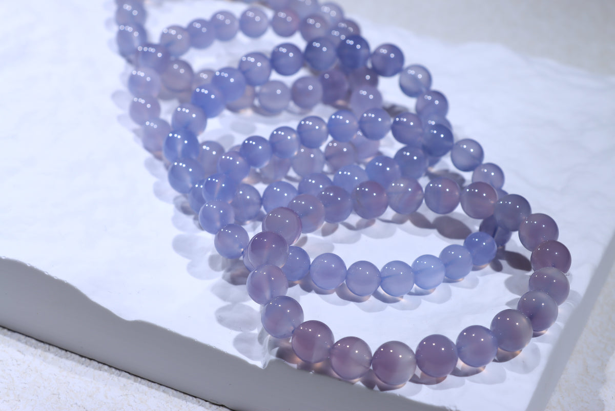 Bluechalcedony Crystal Bracelet