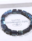 labradorite Crystal Bracelet