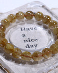 Titanium Crystal Bracelet
