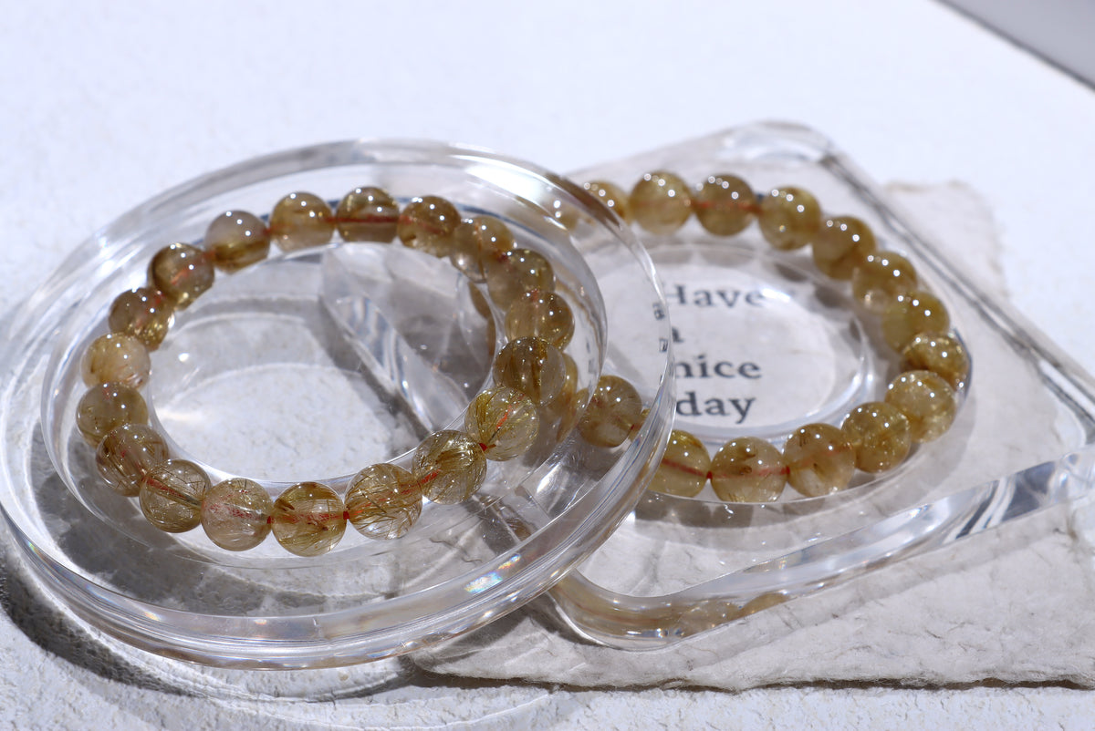 Titanium Crystal Bracelet